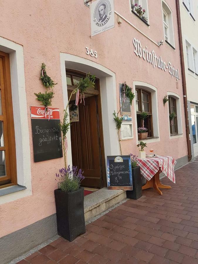 Hotel Weinstube Heigl Restaurante Pizzeria Puccini Landshut Zewnętrze zdjęcie